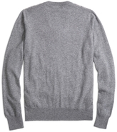 Thumbnail for your product : Brooks Brothers Cashmere Argyle V-Neck Sweater
