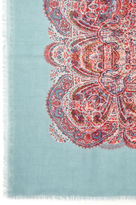 Thumbnail for your product : Forever 21 Frayed Paisley Scarf