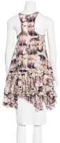 Thumbnail for your product : AllSaints Silk Watercolor Print Tunic