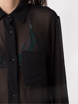 Thumbnail for your product : AMIR SLAMA Silk Shirt