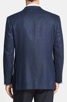 Thumbnail for your product : David Donahue 'Connor' Classic Fit Silk & Wool Blazer