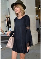 Thumbnail for your product : For Love & Lemons Festival Dress in Black as seen on Taylor Swift