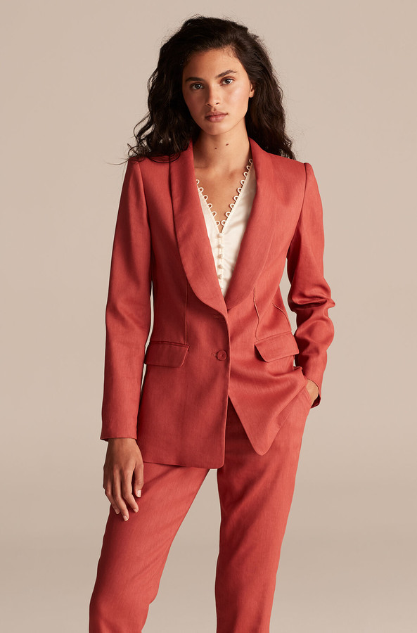 linen pant suit women