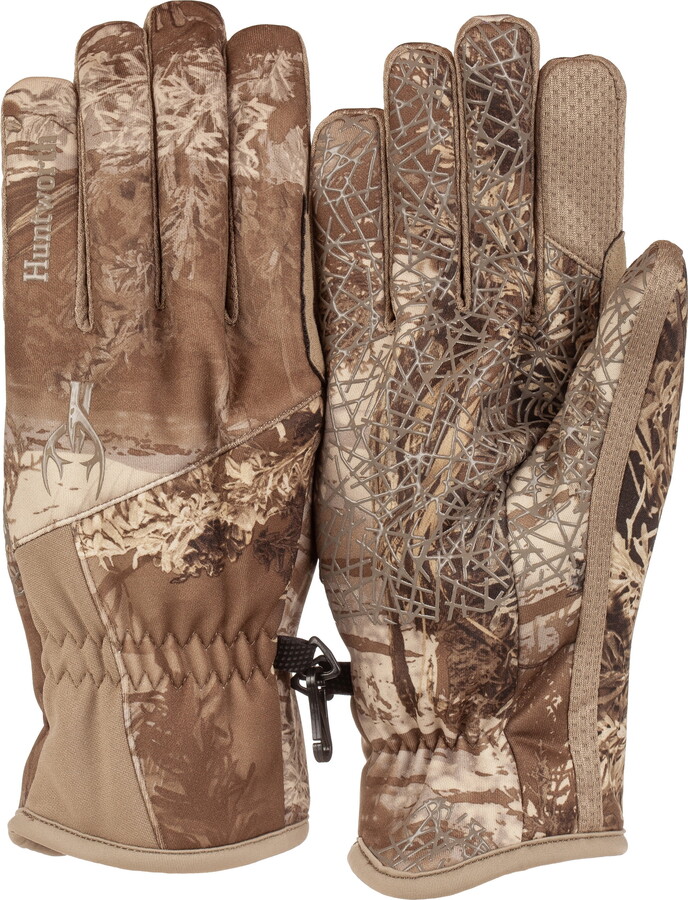 Huntworth Men's Commander Heavyweight Hunting Gloves – RealTree MAX-1 XT®, Size M/L