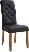 Thumbnail for your product : Set Of 2 Vegas Leather Dining Chairs