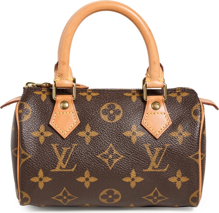 What Goes Around Comes Around Louis Vuitton Monogram Mini Hl Speedy Nostrap  Bag