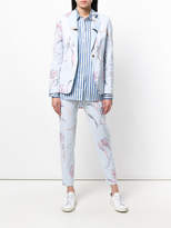 Thumbnail for your product : Paul Smith inverted floral print tailored blazer