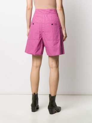 Etoile Isabel Marant Zayna high-waisted shorts