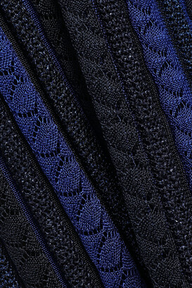 Missoni Metallic Crochet-knit Maxi Dress