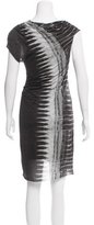 Thumbnail for your product : Helmut Lang Asymmetrical Printed Dress