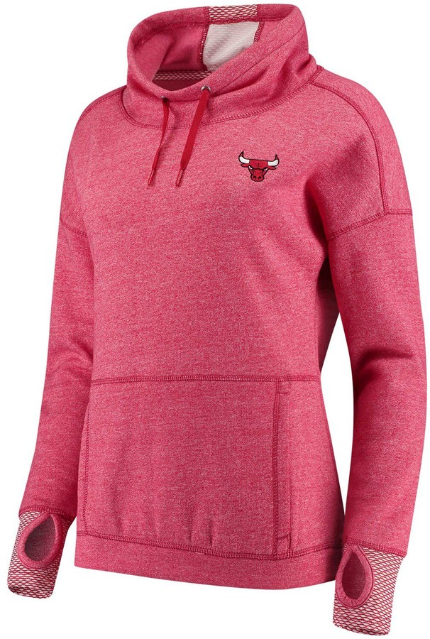 cowl neck pullover sweatshirt