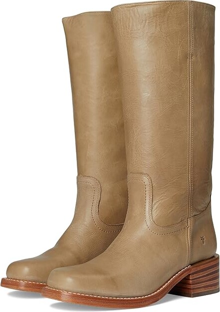 Frye Campus 14L Cowboy Women's Boots Eucalyptus : 10 B - Medium, Leather