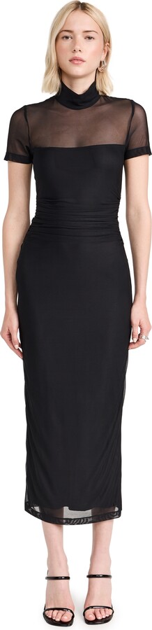 Amanda Uprichard Dominique Dress In Mesh