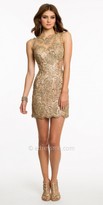 Thumbnail for your product : Dave and Johnny Full Lace Embroidered Cocktail Prom Dresses