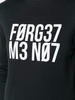 Thumbnail for your product : RED Valentino Forget Me Not sweatshirt