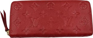 Louis Vuitton Purses, wallets, cases Red Leather ref.941116 - Joli Closet
