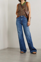 Thumbnail for your product : Mother The Hustler High-rise Flared Organic Jeans