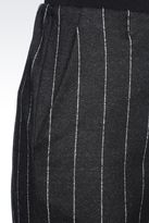 Thumbnail for your product : Giorgio Armani Runway Palazzo Pants In Stretch Pinstripe