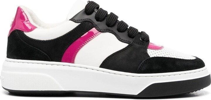 DSQUARED2 Low-Top Lace-Up Sneakers - ShopStyle