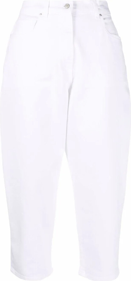 Fabiana Filippi Cropped Tapered Trousers
