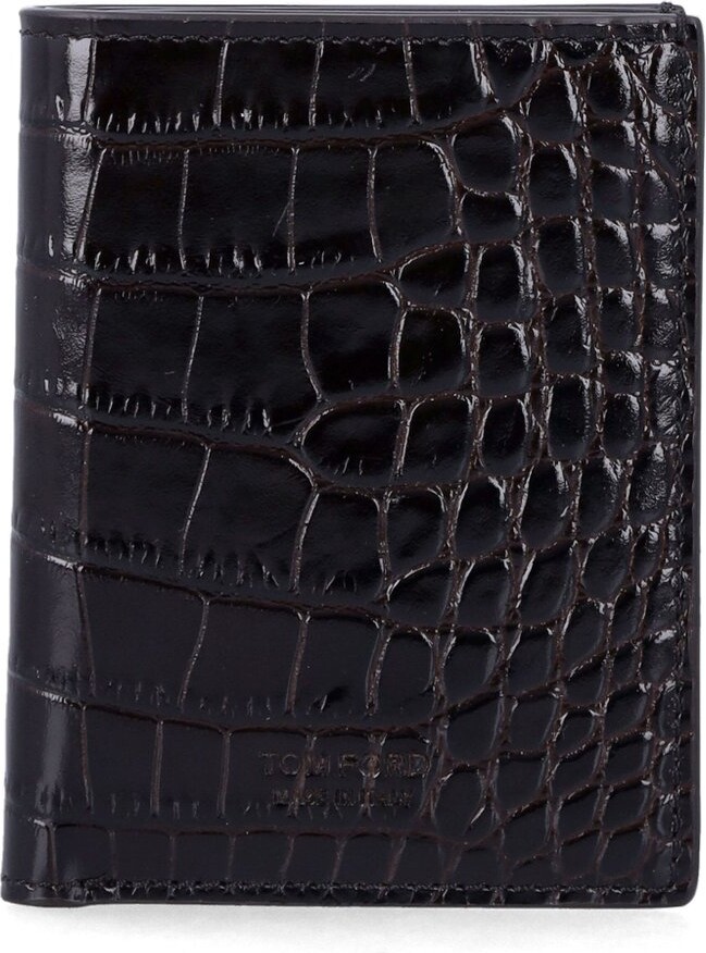Tom Ford Embossed Folding Card Holder