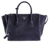 Thumbnail for your product : Prada Suede Twin Pocket Tote