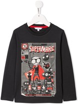 Thumbnail for your product : Little Marc Jacobs Mr Marc long sleeve top