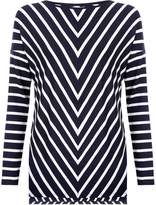 Thumbnail for your product : Hobbs Emillie Chevron Top