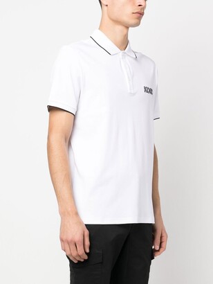 Michael Kors Logo-Embroidered Short-Sleeved Polo Shirt