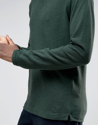 Selected Long Sleeve Top With Raglan Sleeve