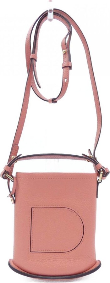 Delvaux Pink Handbag Shoulder Bag (Pre-Owned)