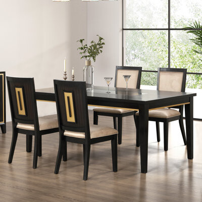 Lark Manor Achikam 5-Piece Dining Table Set