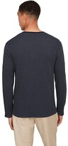 Thumbnail for your product : Vince Thermal Stripe Long Sleeve Henley