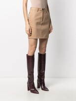 Thumbnail for your product : AMI Paris Fitted Mini Skirt