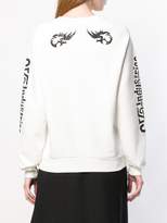 Thumbnail for your product : Givenchy logo print sweatshirt