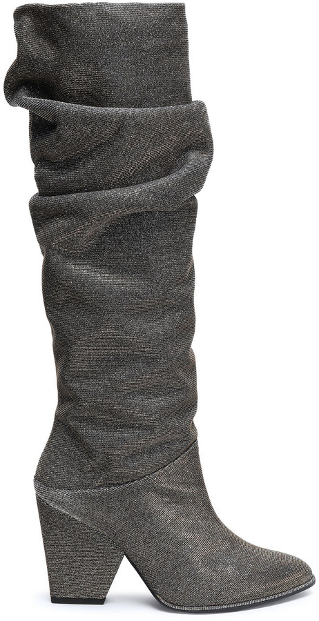 stuart weitzman glitter boots