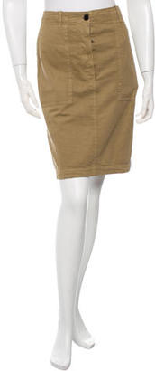 Dries Van Noten Dual Pocket Knee-Length Skirt