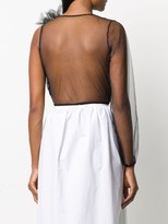 Thumbnail for your product : Alchemy Asymmetric Sheer Bodysuit