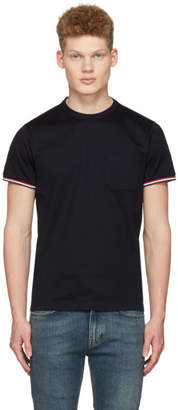 Moncler Navy Maglia Pocket T-Shirt