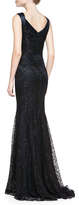 Thumbnail for your product : Theia Beaded Lace Mermaid Gown