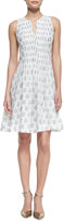 Thumbnail for your product : Rebecca Taylor Floral-Print Cotton Voile Dress