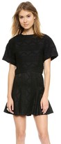 Thumbnail for your product : Alice + Olivia Ida Structured Crop Top