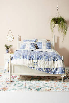 Anthropologie Artisan Quilts by Block-Printed Gila Quilt