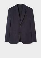 Thumbnail for your product : Paul Smith Men's Tailored-Fit Dark Navy Unlined Cotton Blazer