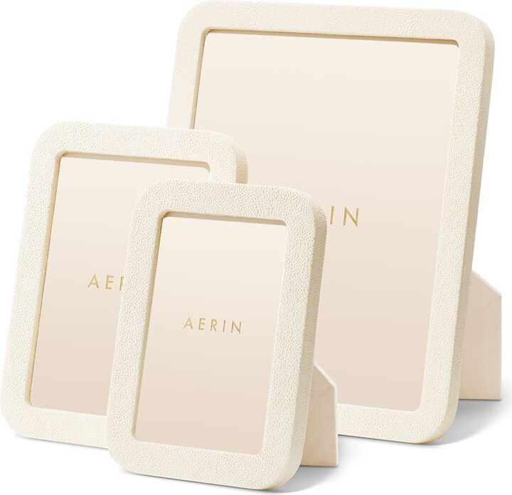 AERIN Modern Faux Shagreen Frame, 8" x 10"