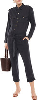 Thumbnail for your product : Current/Elliott The Crew Cropped Twill Jumpsuit