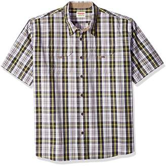 Wrangler Authentics Men's Big-Tall Short Sleeve Canvas Shirt
