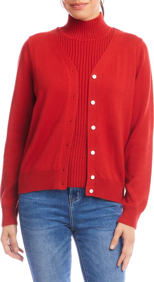 Karen Kane V-Neck Cardigan