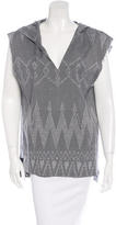 Thumbnail for your product : Baja East Striped Sleeveless Top w/ Tags