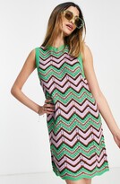 Thumbnail for your product : ASOS DESIGN Knit Sleeveless Shift Dress